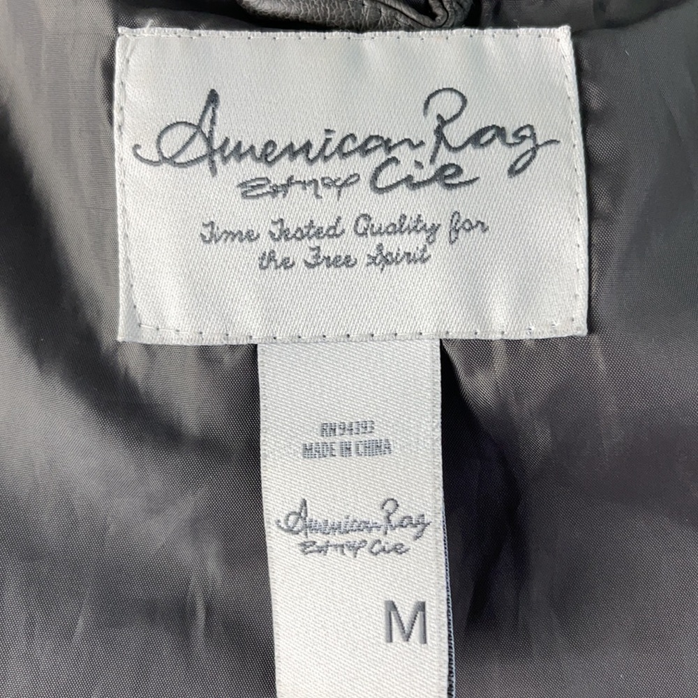 American Rag Faux Leather Moto… - Picture 7 of 7